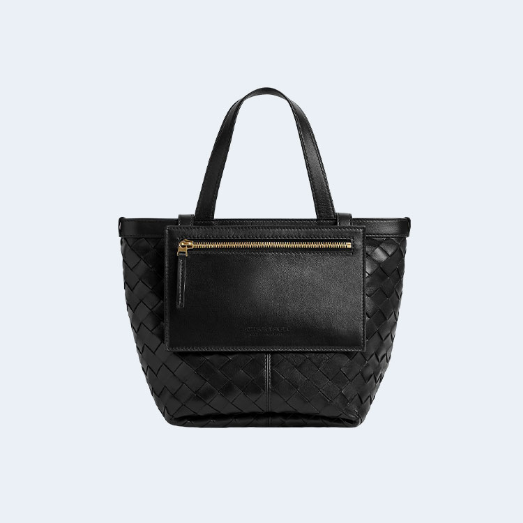 보테가 베네타 스몰 플립 블랩 백 블랙